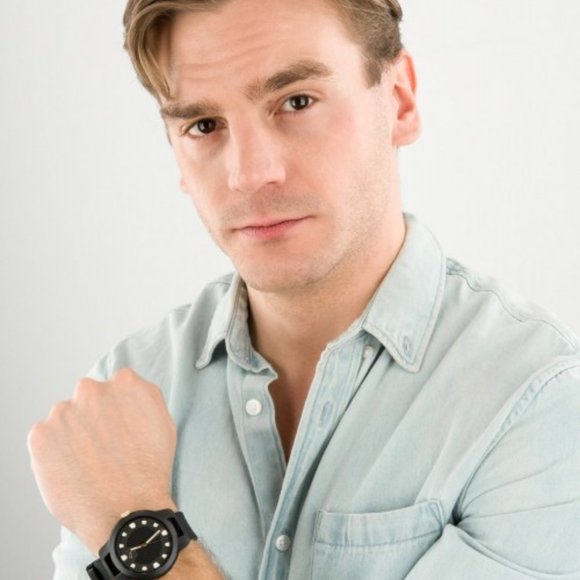 PUMA WATCH Reset V1 Three Black Silicone P5033 - Picture 2 of 8